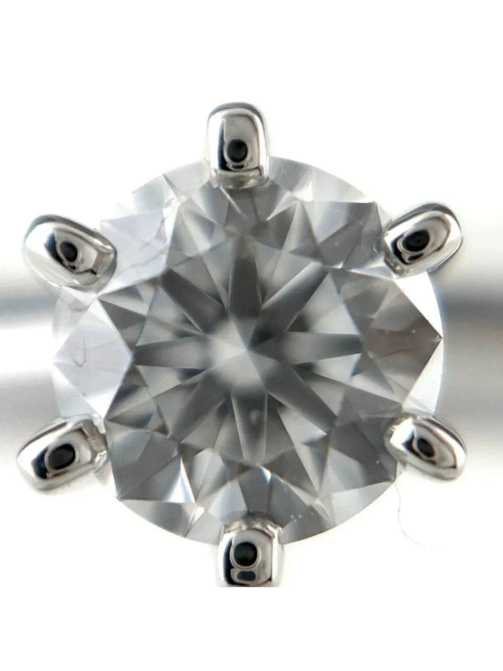 Tiffany & Co Solitaire Platinum Ring Diamond